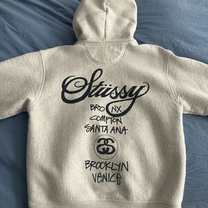 Stussy X Dover Street Market DSM World Tour Hoodie